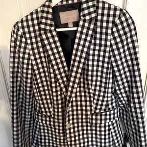 checkered jacket in excellent condition